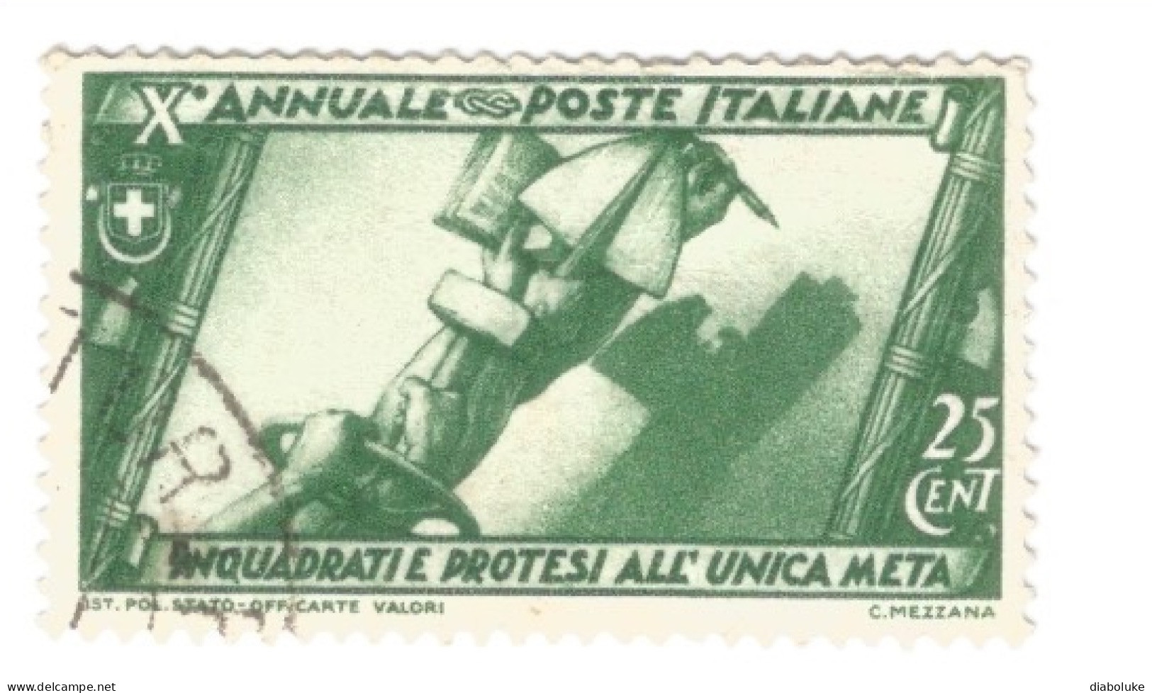 (REGNO D'ITALIA), 1932, MARCIA SU ROMA - Serietta Di 9 Francobolli Usati - Usados