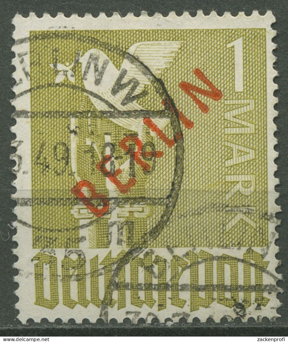 Berlin 1949 Rotaufdruck 33 Gestempelt, Nachgezähnt (R80870) - Oblitérés