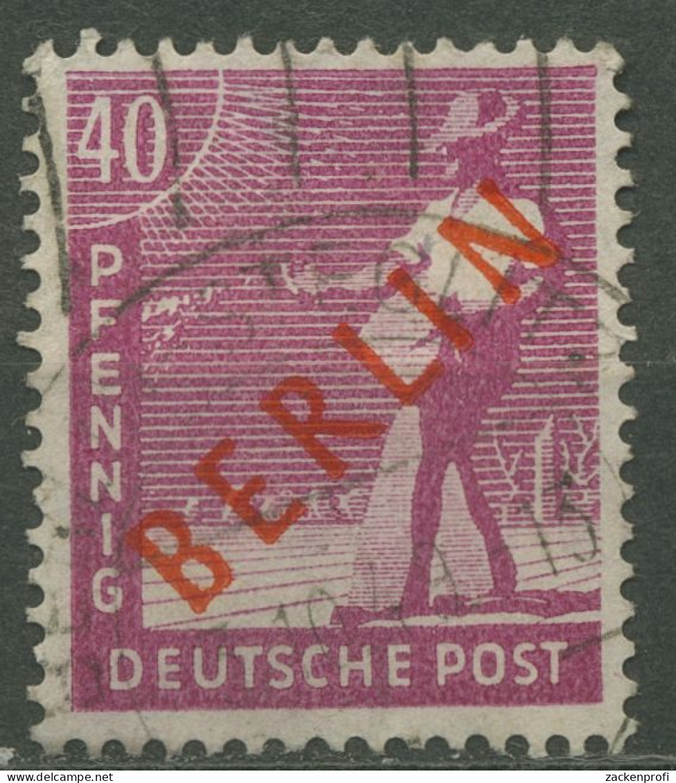 Berlin 1949 Rotaufdruck 29 Gestempelt (R80862) - Oblitérés