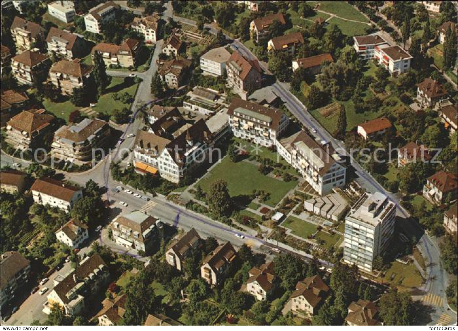 11886422 Zuerich Diakonissen Krankenhaus Bethanien Fliegeraufnahme Zuerich - Other & Unclassified