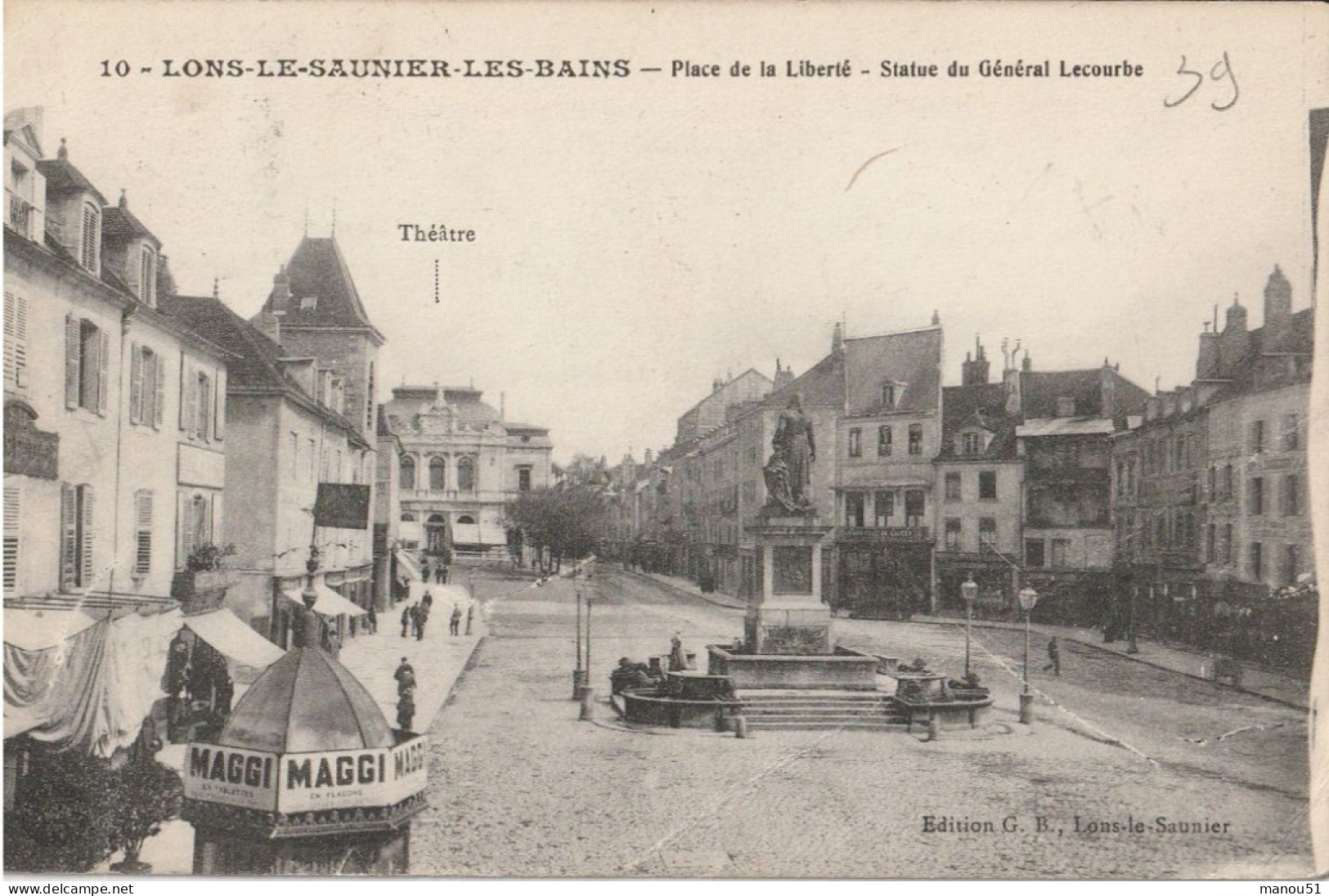 LONS LE SAUNIER  Place De La Liberté - Lons Le Saunier