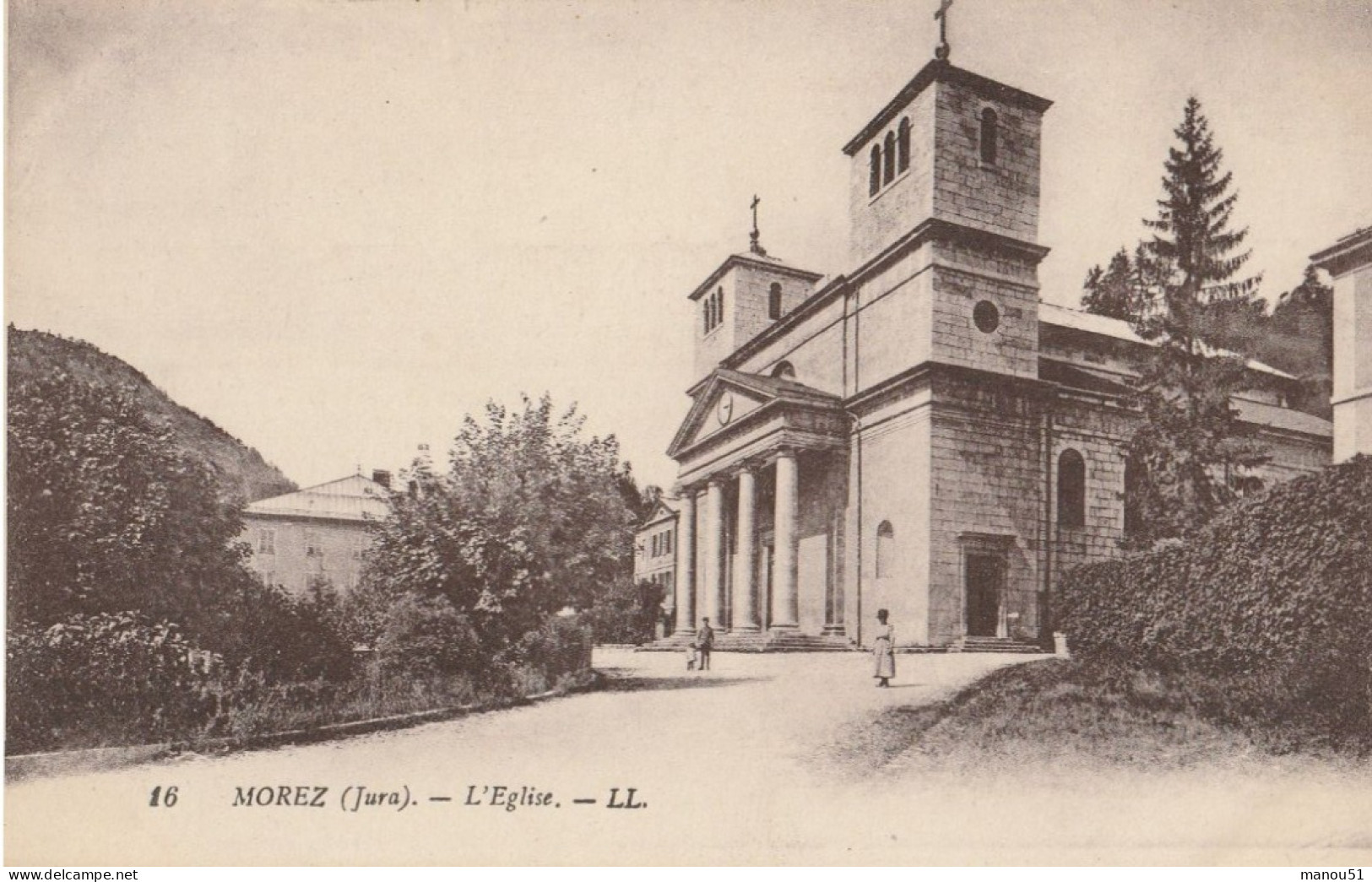 MOREZ  L'église - Morez