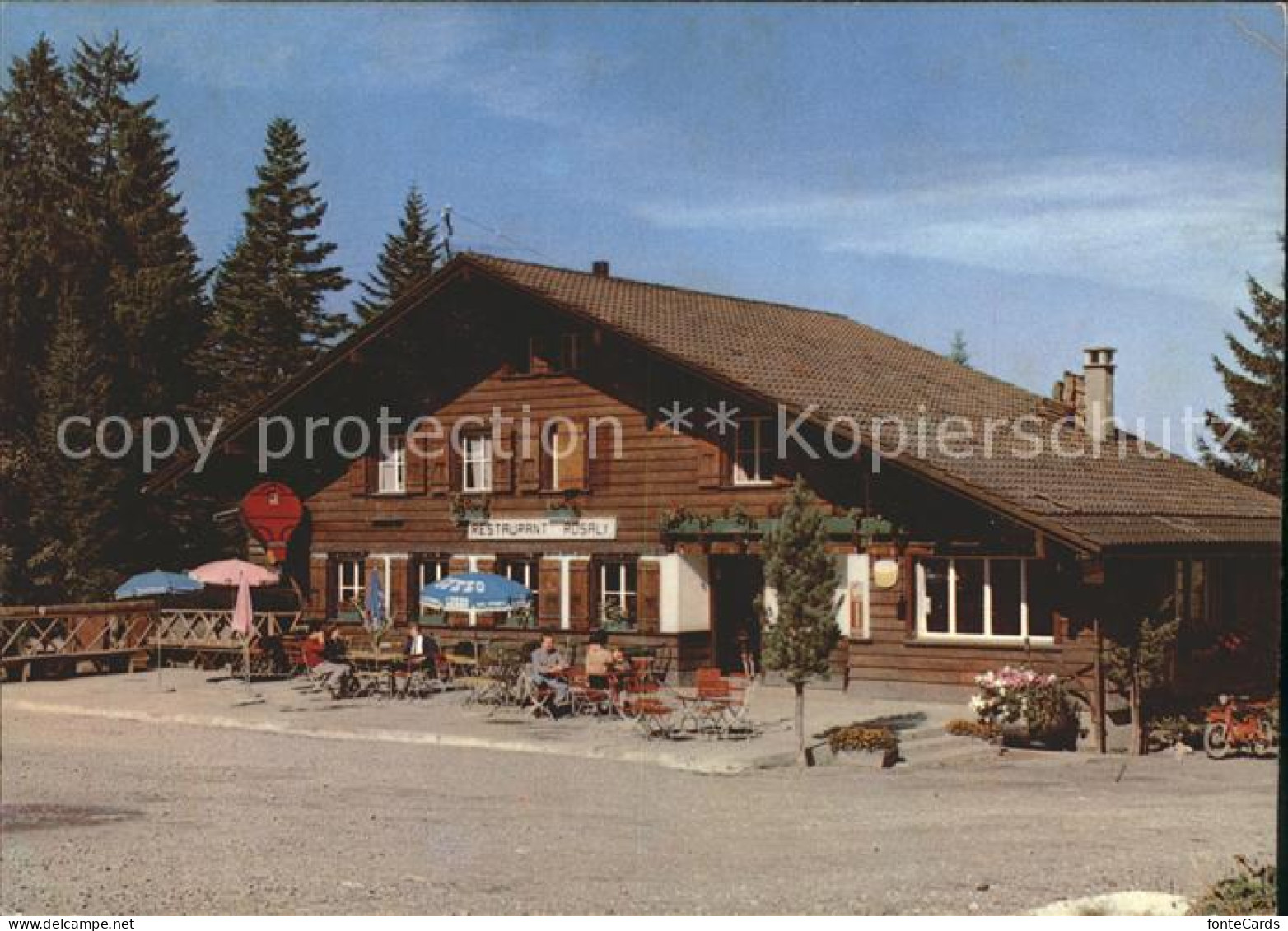 11886238 Les Paccots Restaurant Des Rosaly Les Paccots - Sonstige & Ohne Zuordnung