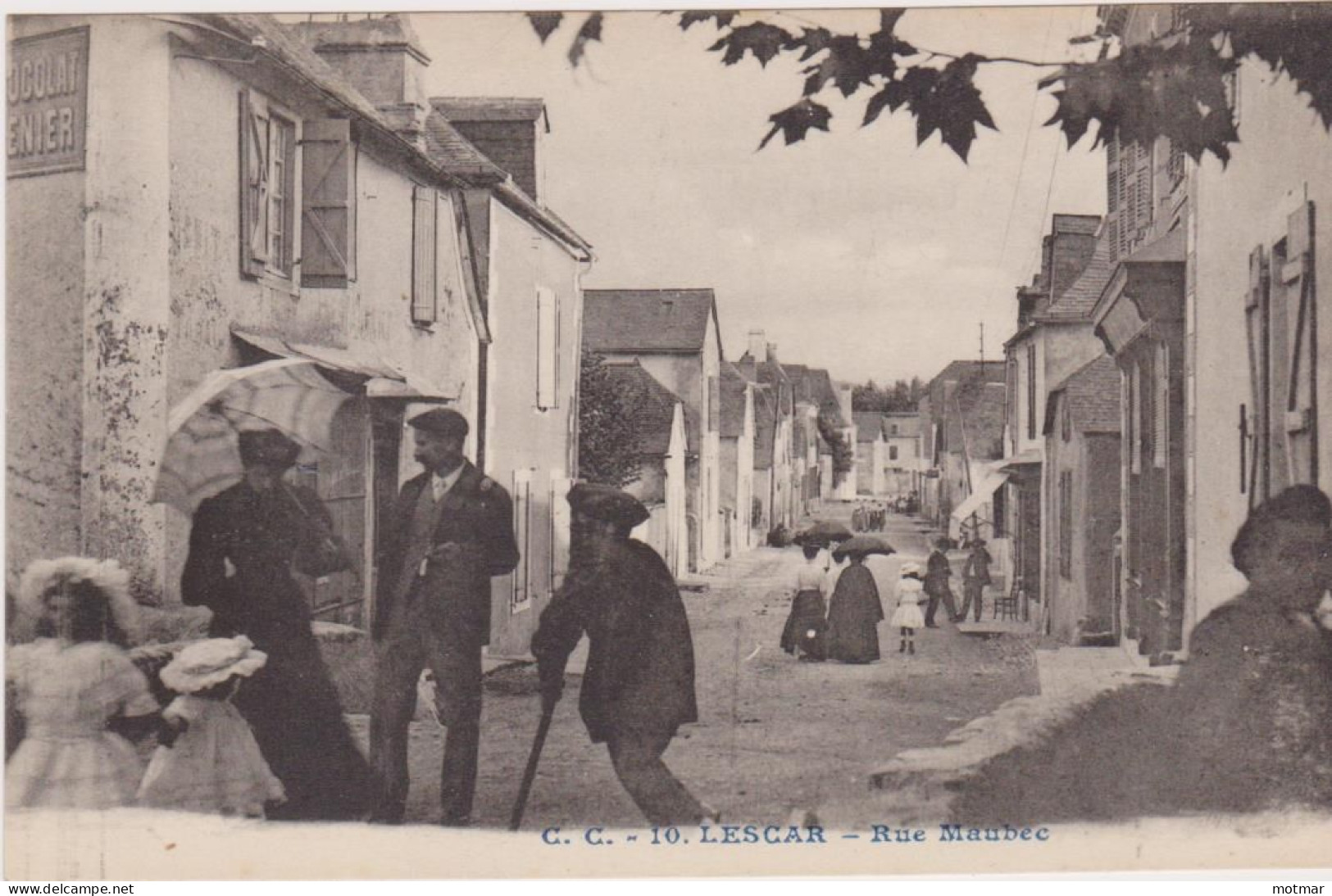 LESCAR, Rue Maubec - Animée - Otros & Sin Clasificación