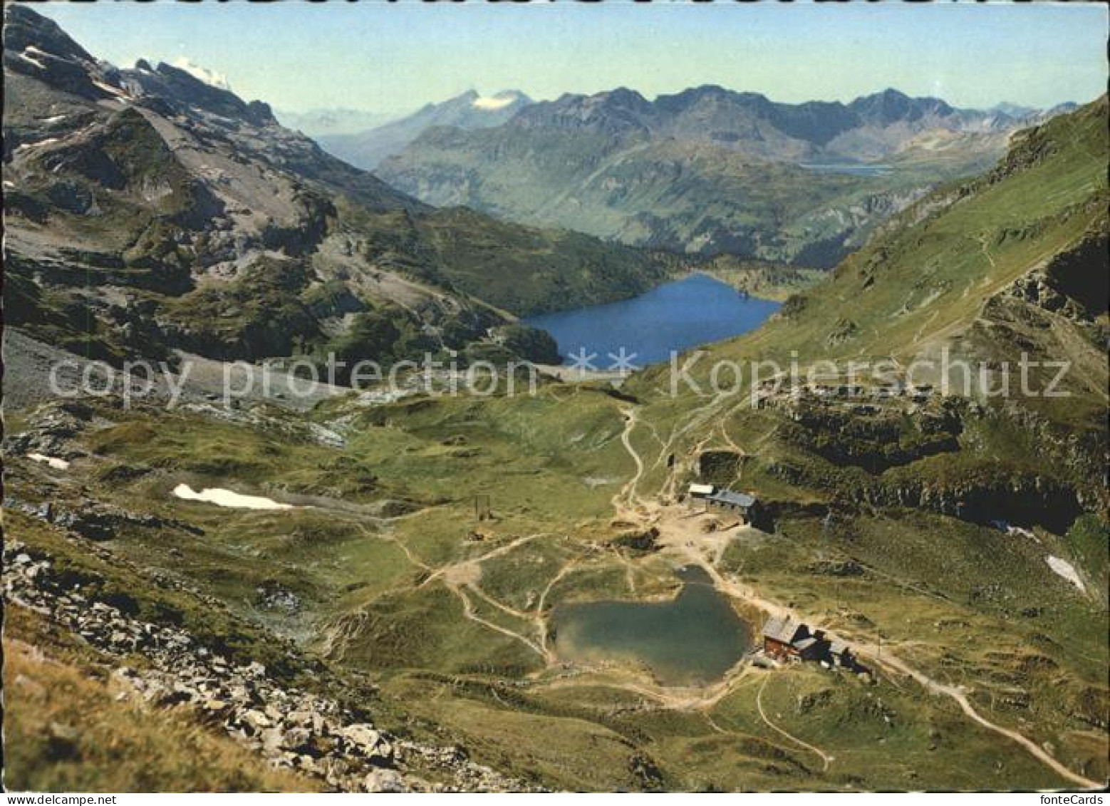 11886224 Jochpass Berghaus Jochpass Mit Engstlensee Und Melchsee Frutt Jochpass - Autres & Non Classés