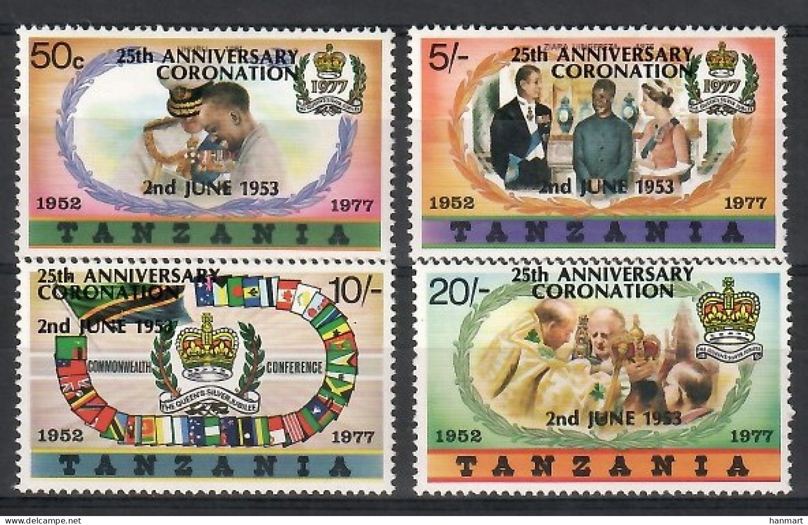 Tanzania 1978 Mi 99-102I MNH  (ZS4 TNZ99-102I) - Sonstige & Ohne Zuordnung