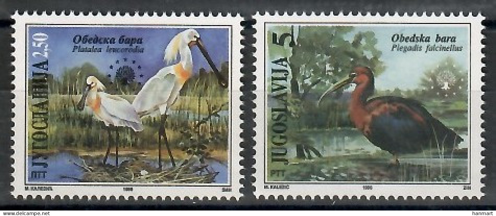 Yugoslavia 1996 Mi 2781-2782 MNH  (ZE2 YUG2781-2782) - Albatros & Stormvogels