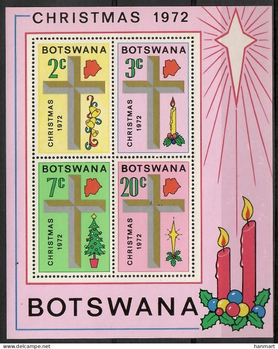 Botswana 1972 Mi Block 7 MNH  (ZS6 BTSbl7) - Sonstige