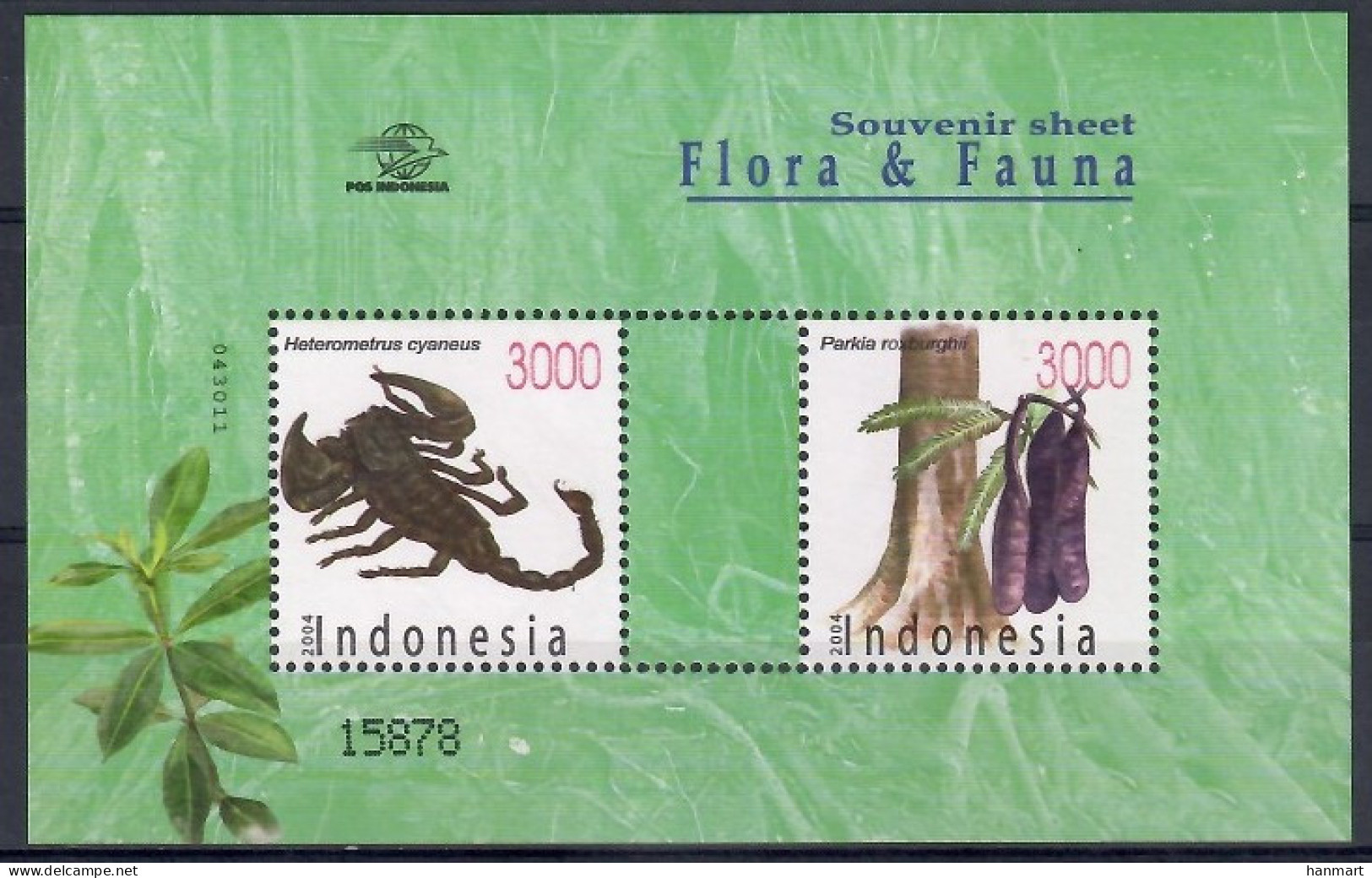 Indonesia 2004 Mi Block 198 MNH  (ZS8 INSbl198) - Other & Unclassified