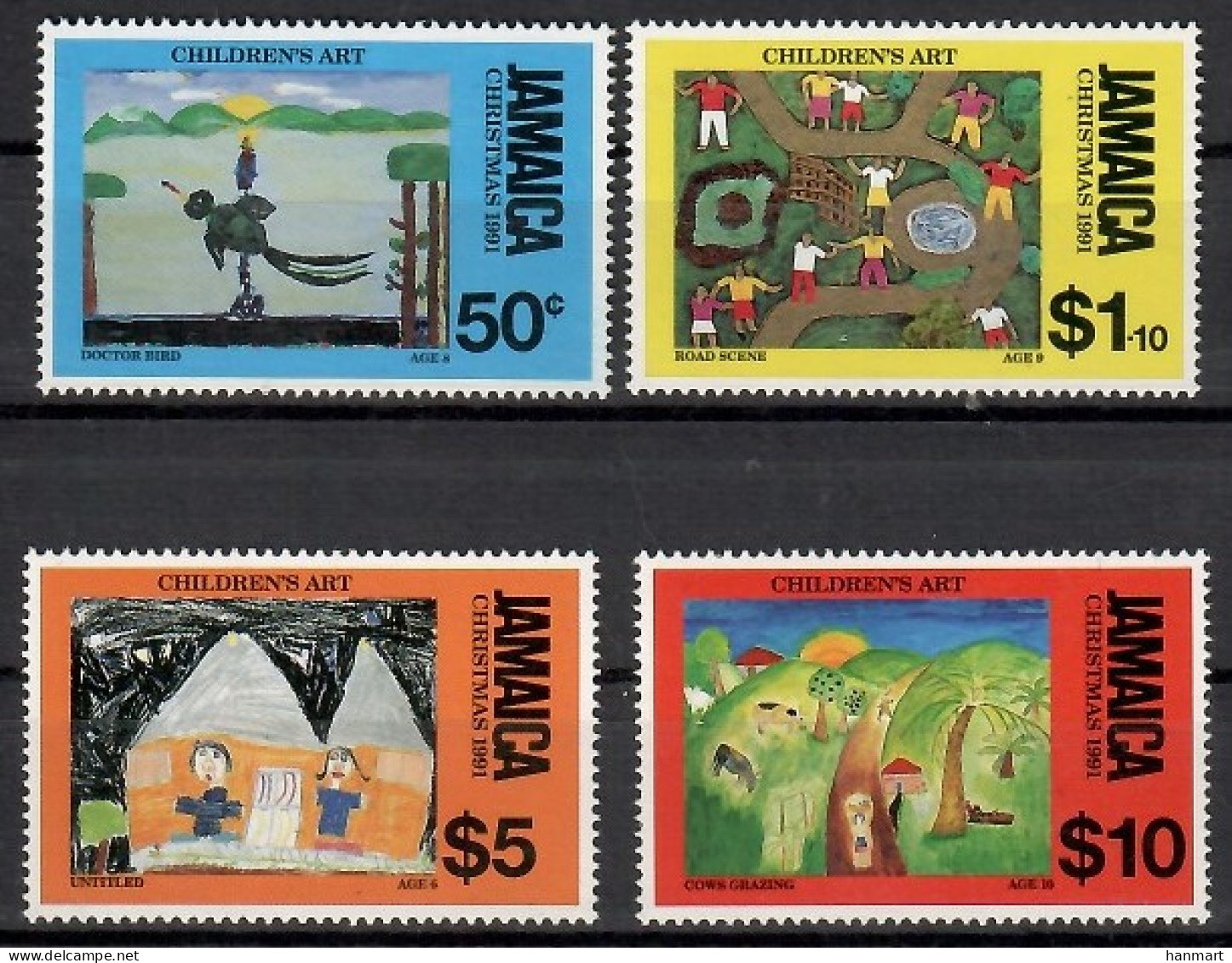Jamaica 1991 Mi 780-783 MNH  (ZS2 JMC780-783) - Altri