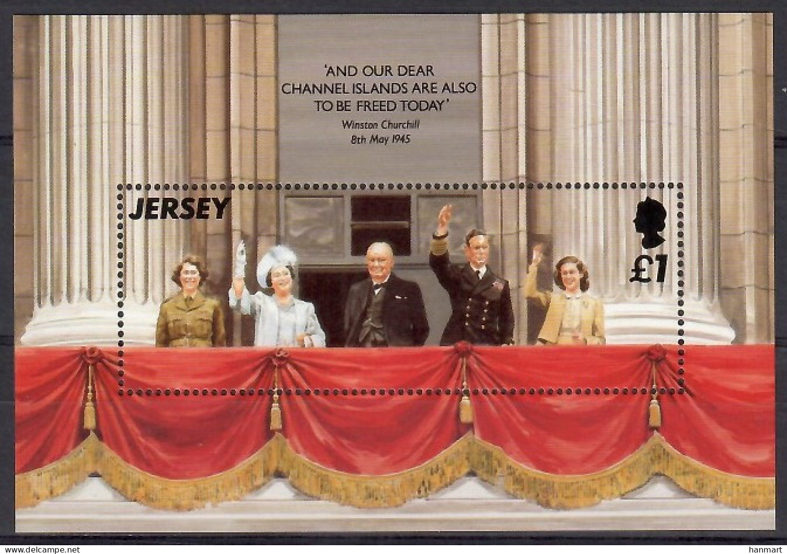 Jersey 1995 Mi Block 10 MNH  (ZE3 JRSbl10) - Autres