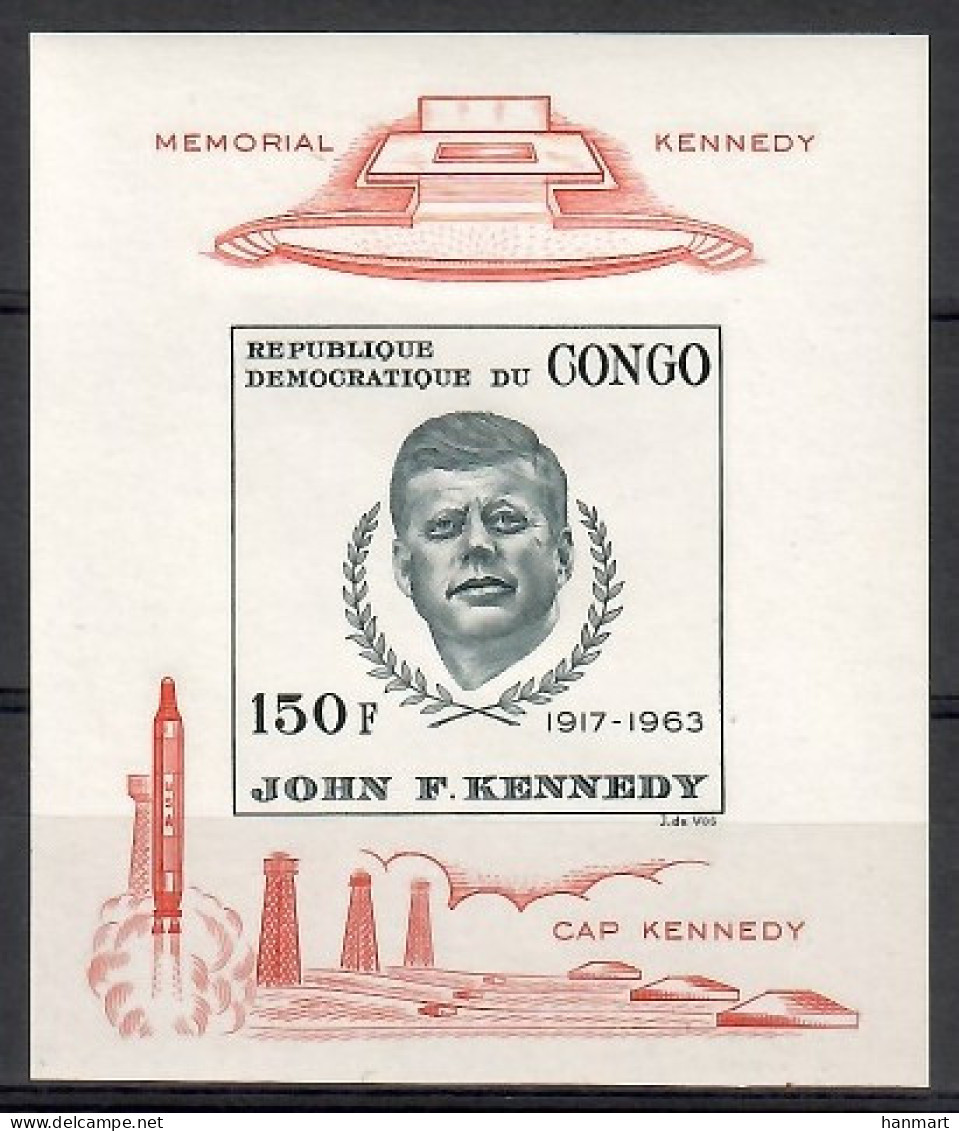 Congo, Democratic Republic (Kinshasa) 1966 Mi Block 10B MNH  (ZS6 ZREbl10B) - Sonstige & Ohne Zuordnung