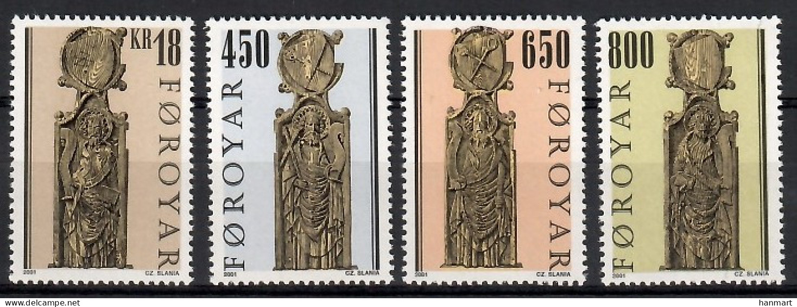 Faroe Islands 2001 Mi 387-390 MNH  (ZE3 FRS387-390) - Sonstige