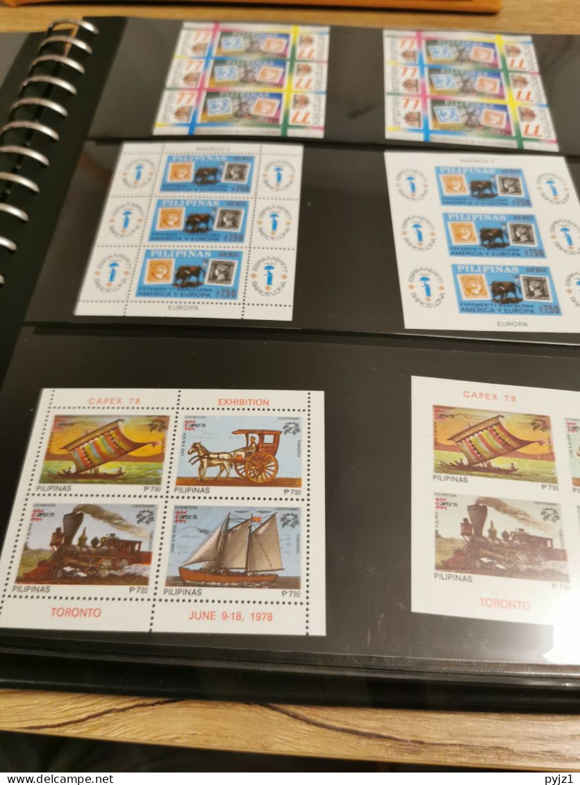 Philippines MNH Collection of blocks postfris**