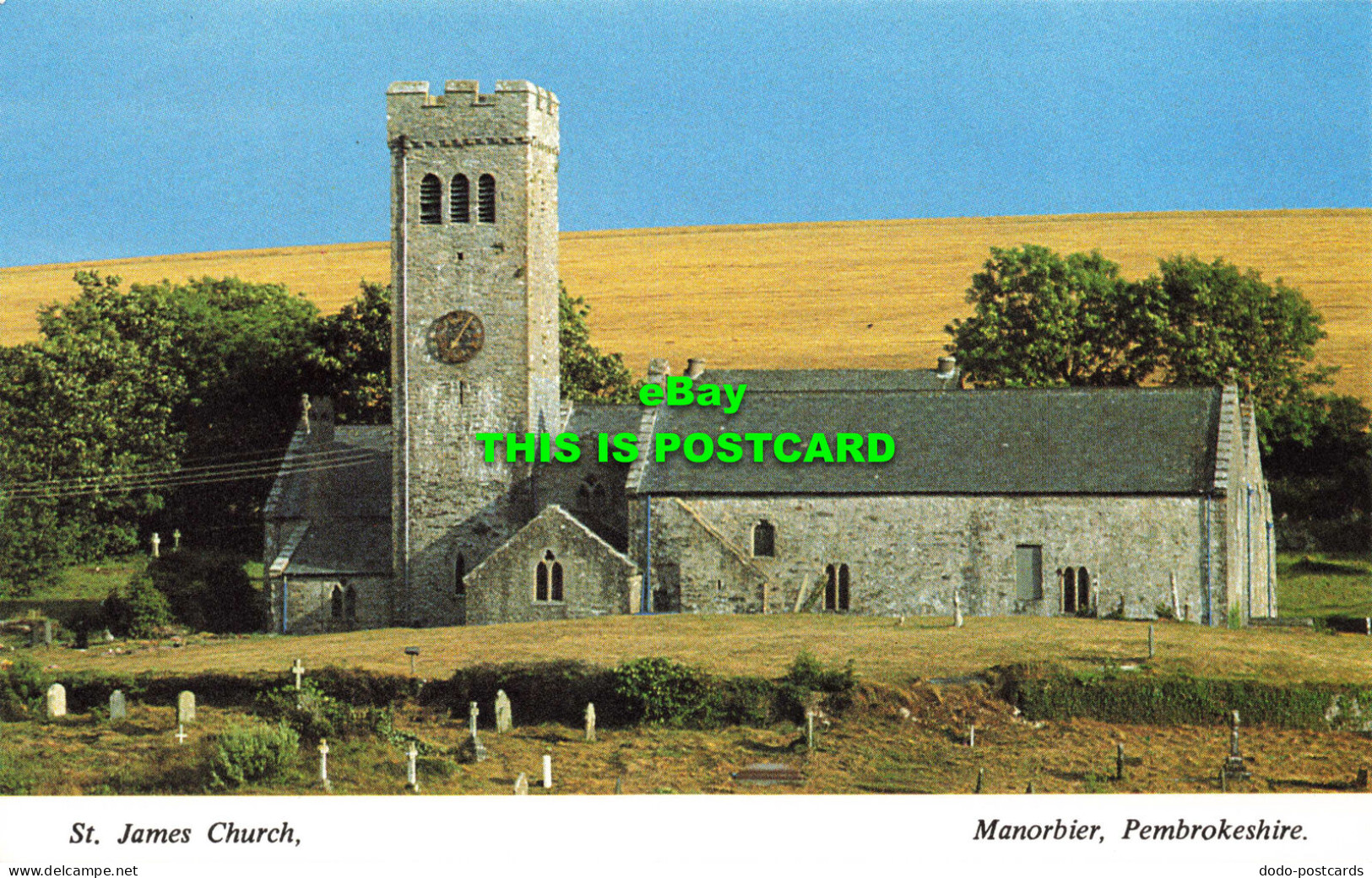 R579996 Manorbier. Pembrokeshire. St. James Church. Archway Publicity - Monde