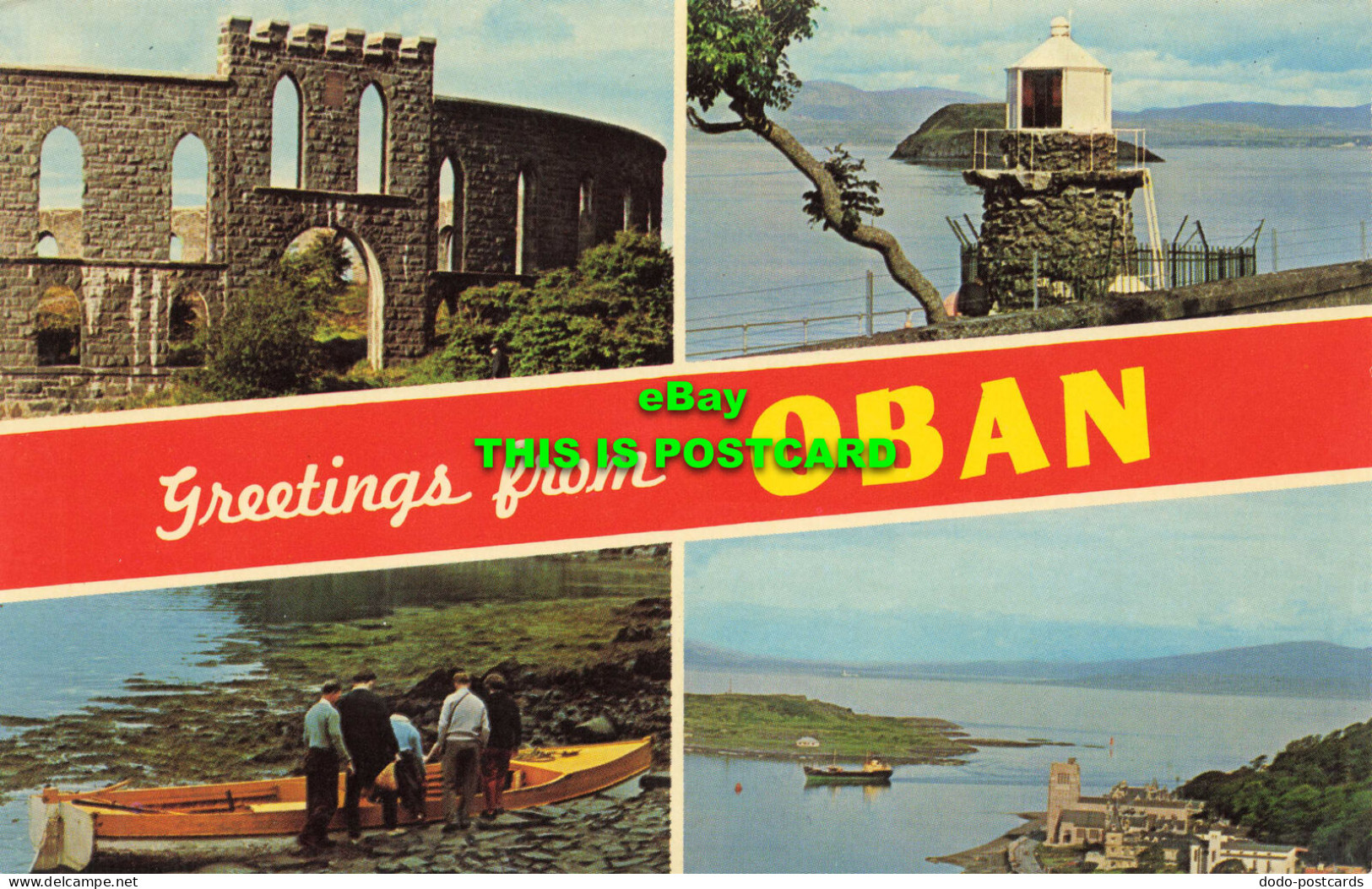 R573510 Greetings From Oban. Argyll. Scotland. N. P. O. Belfast. Dexter. Multi V - Monde