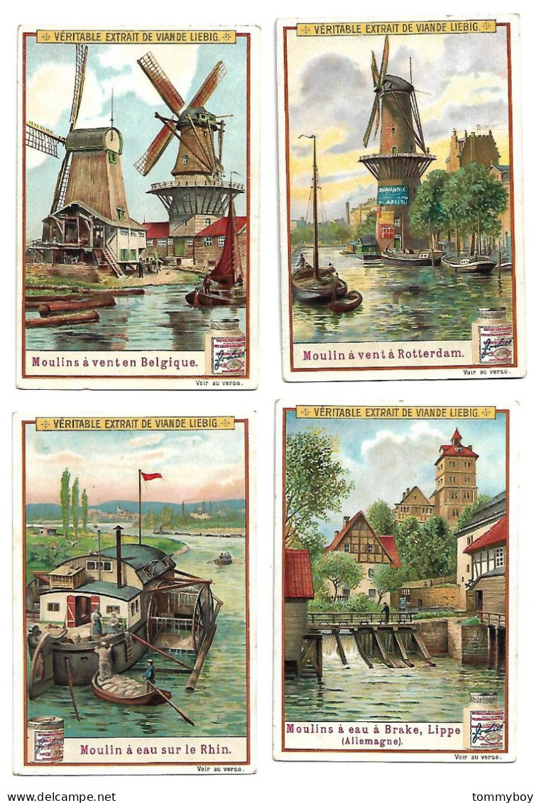 S 826, Liebig 6 Cards, Moulins (ref B20) - Liebig