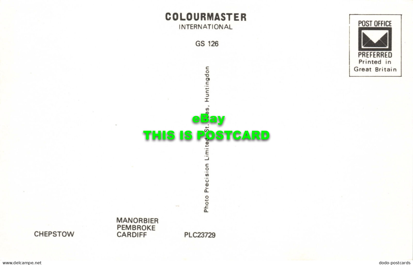 R573562 Castles In South Wales. Colourmaster International. Precision. Multi Vie - Monde