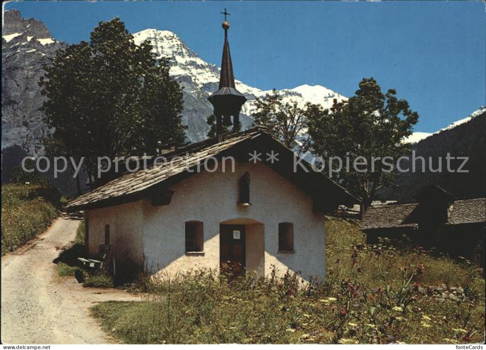11885910 Leukerbad Kapelle Birchen Rinderhorn Balmhorn Leukerbad - Autres & Non Classés