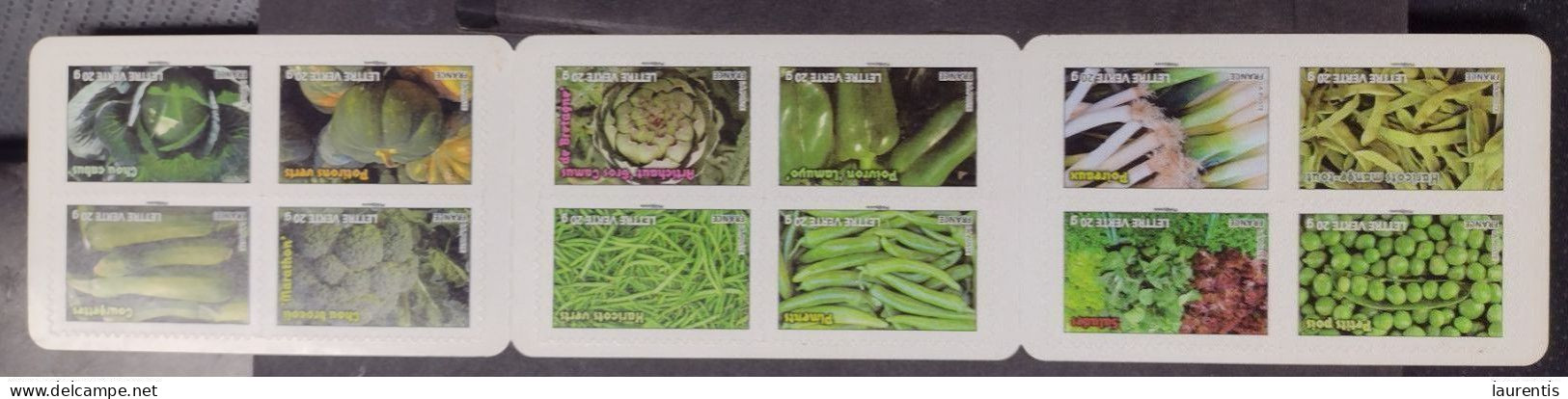 D7028  Vegetables - Foods - France MNH - Face Value 13€92 - 1€16 Each - 12,75 - Légumes