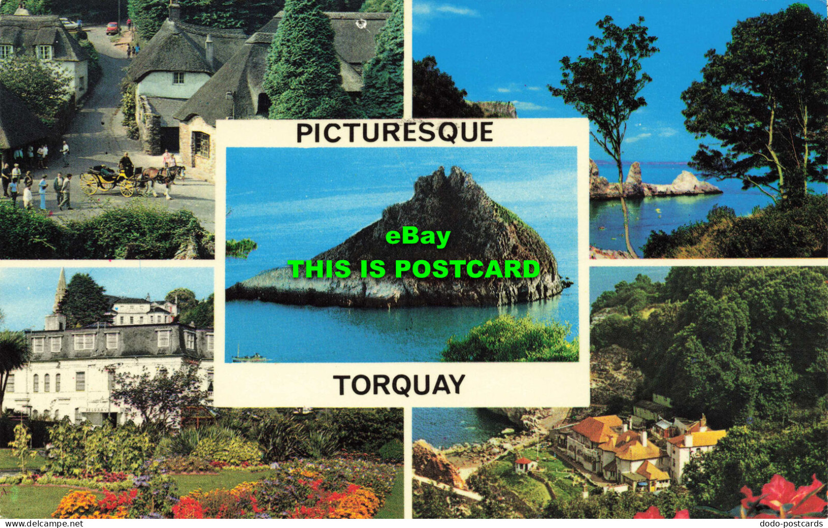 R573583 Picturesque Torquay. 1981. Colourmaster International. Precision. Multi - Monde