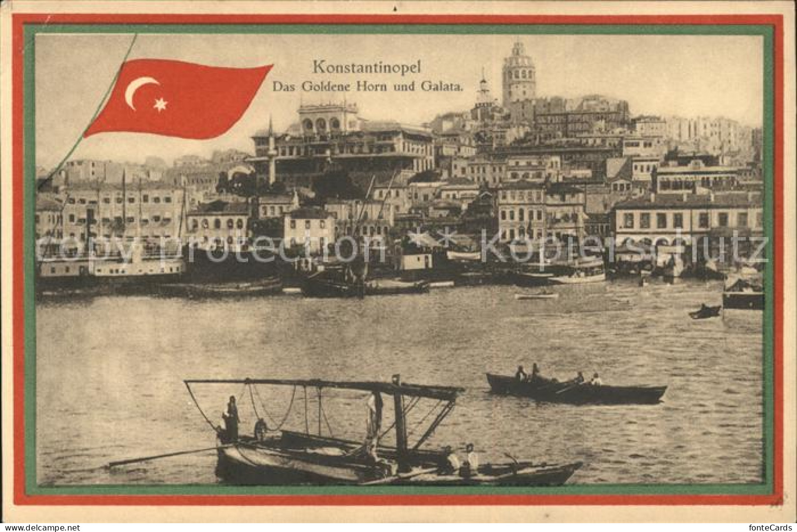 11881894 Konstantinopel Konstantinople Goldenes Horn Und Galata Konstantinopel - Turquie