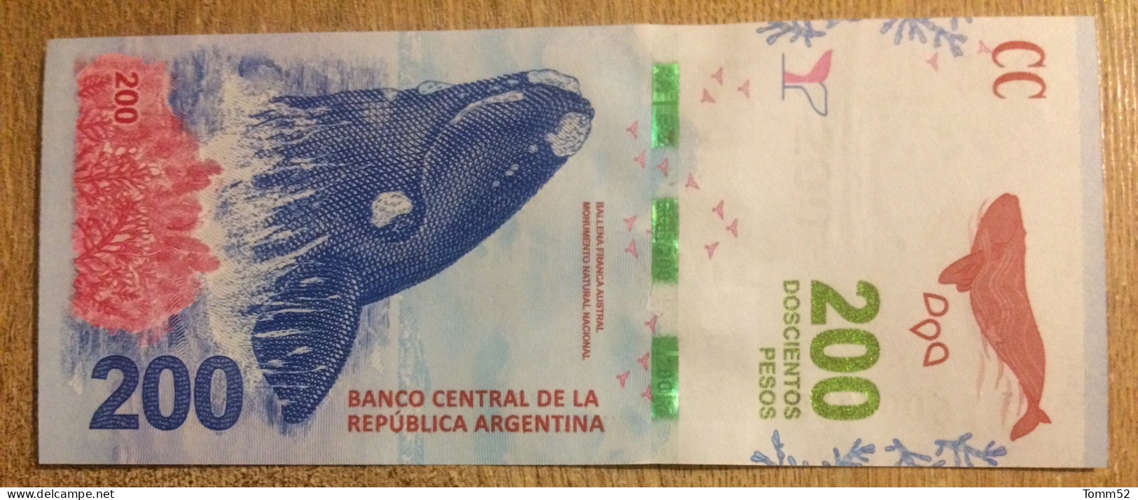 ARGENTINA 200 Pesos UNC - Argentinië