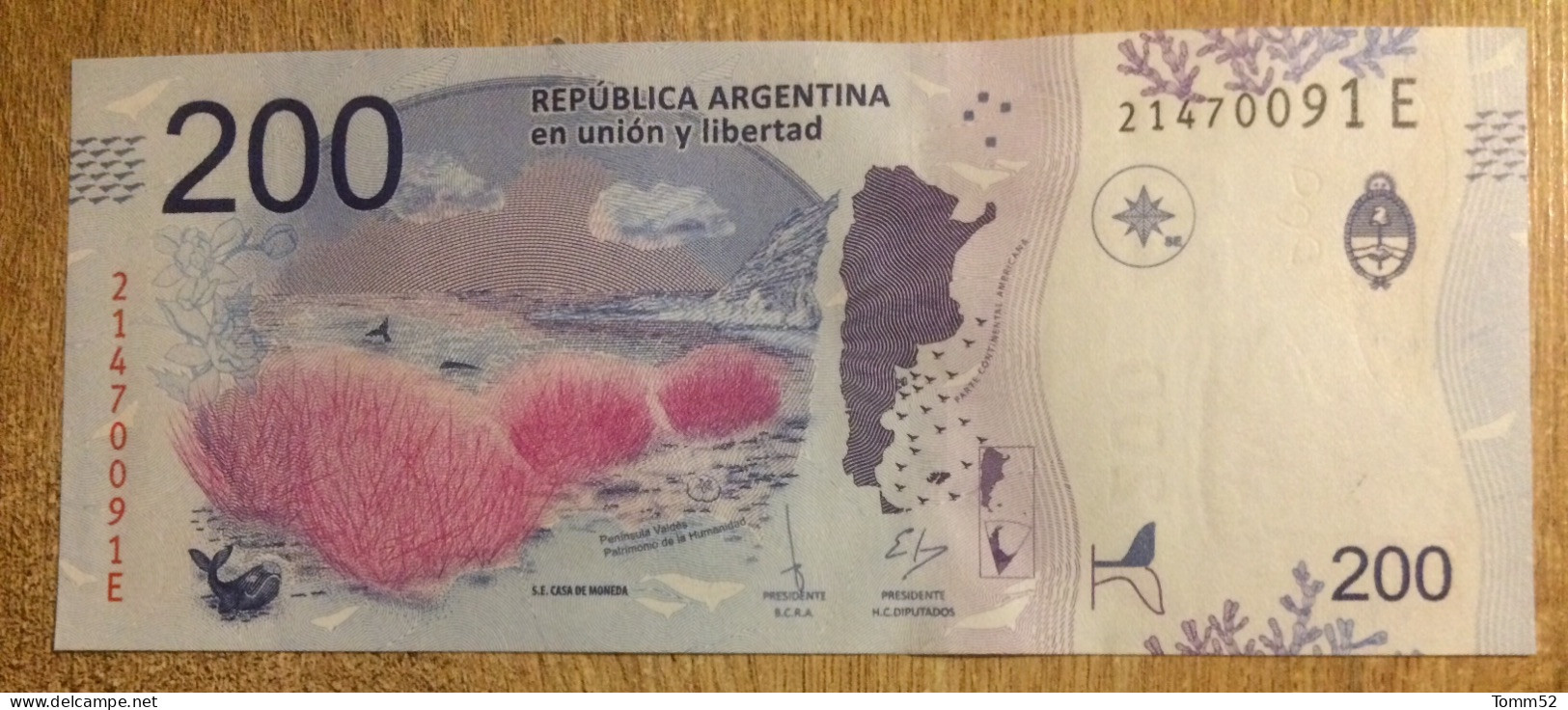 ARGENTINA 200 Pesos UNC - Argentinië
