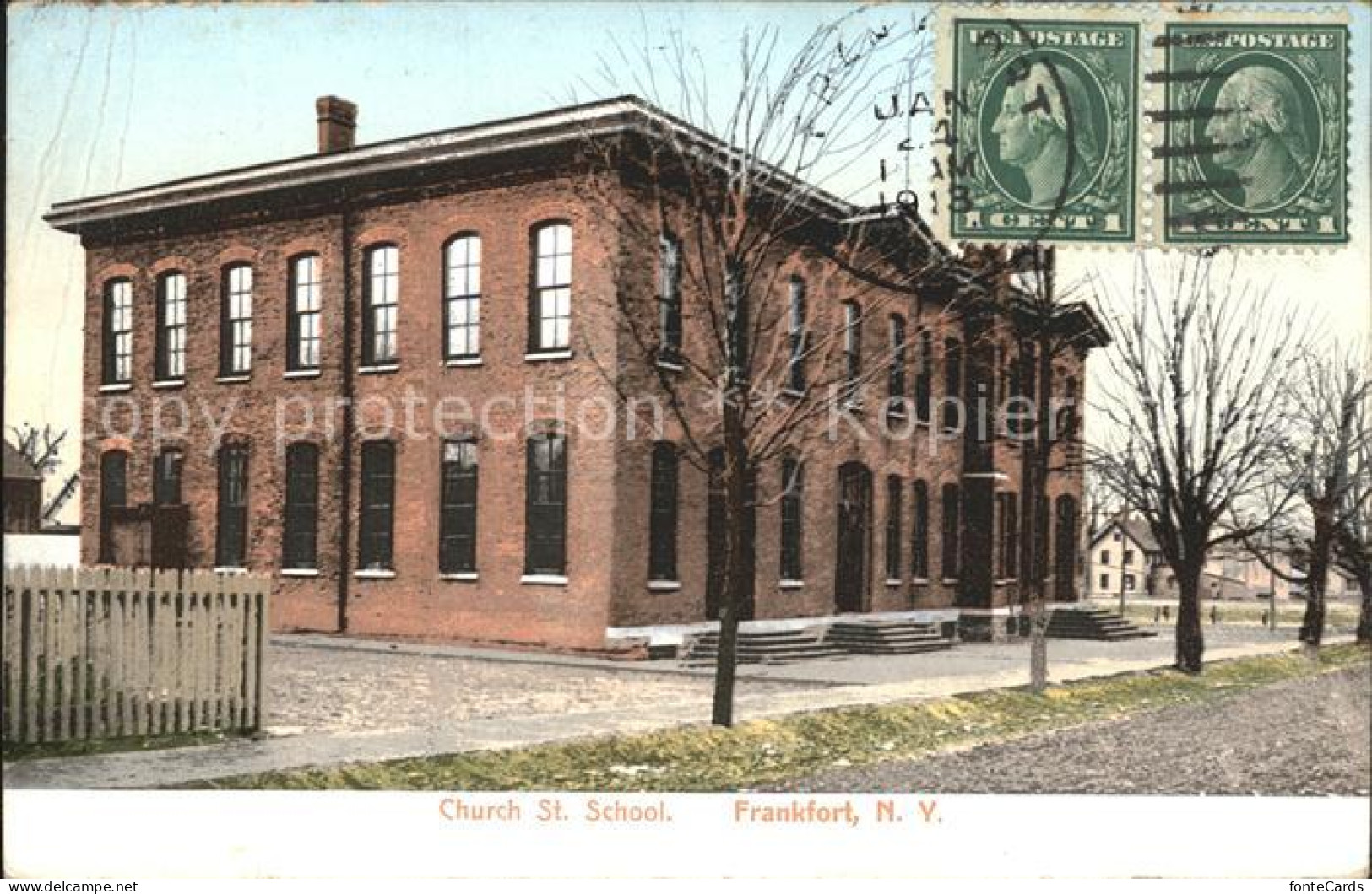 11881594 Frankfort_New_York Church St. School - Autres & Non Classés