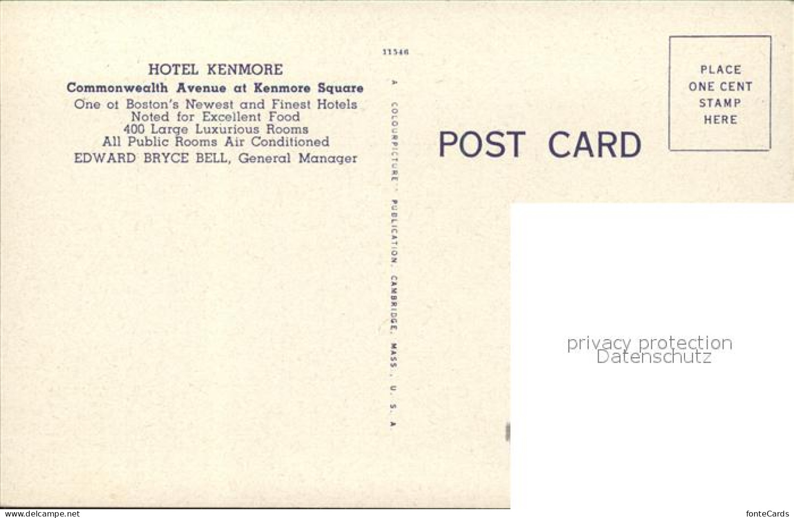 11881579 Boston_Virginia Hotel Kenmore - Altri & Non Classificati