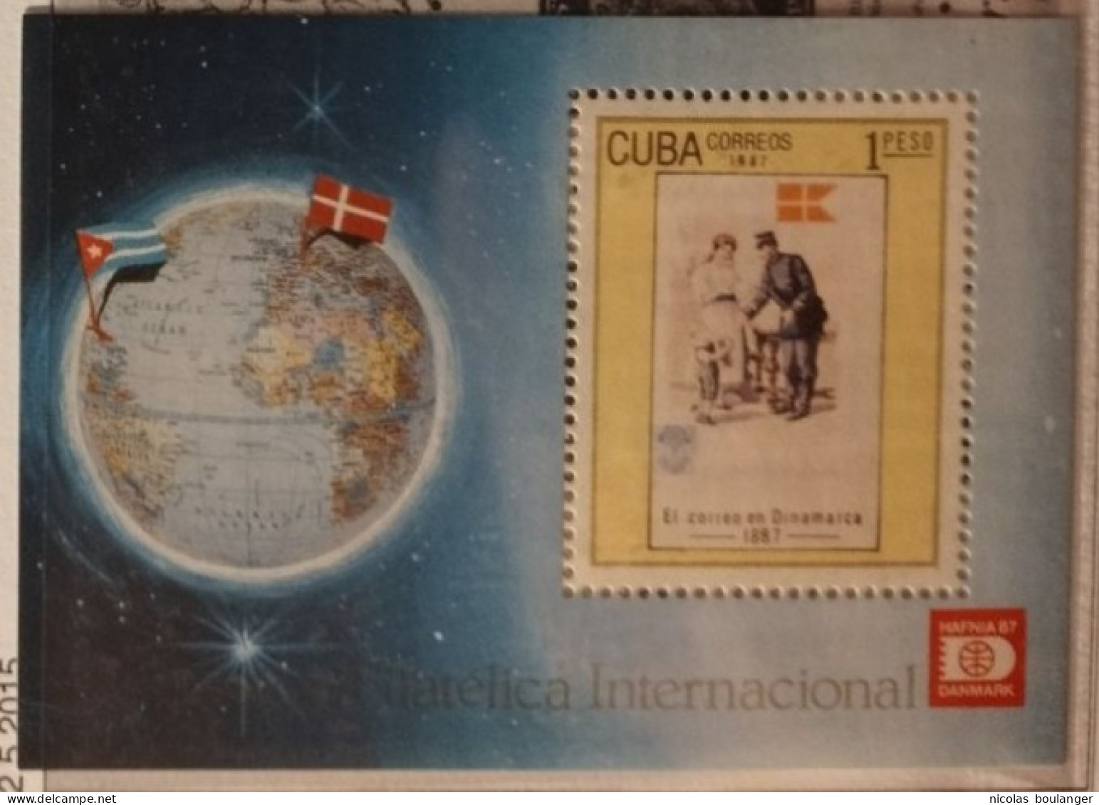 Cuba 1987 / Yvert Bloc Feuillet N°99 / ** - Blokken & Velletjes