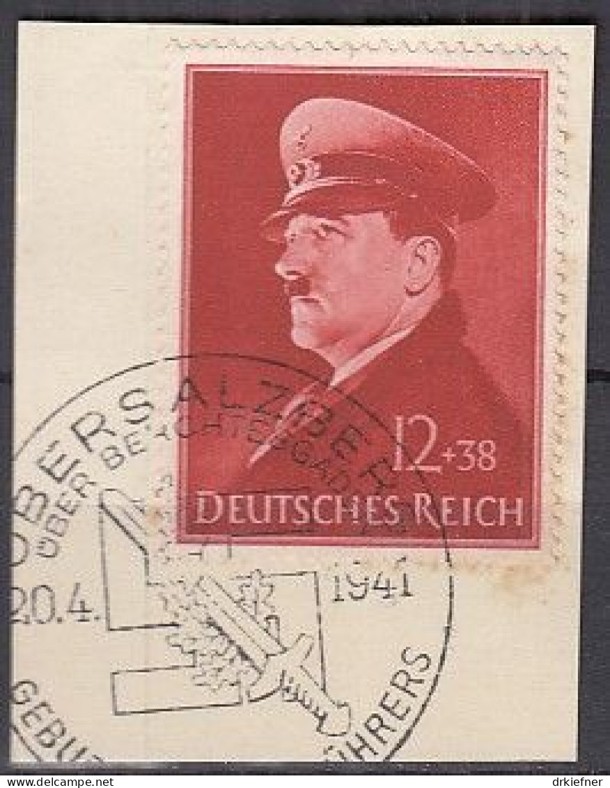 DR  772, Gestempelt, Auf Briefstück, AHs Geburtstag, 1941 - Usati