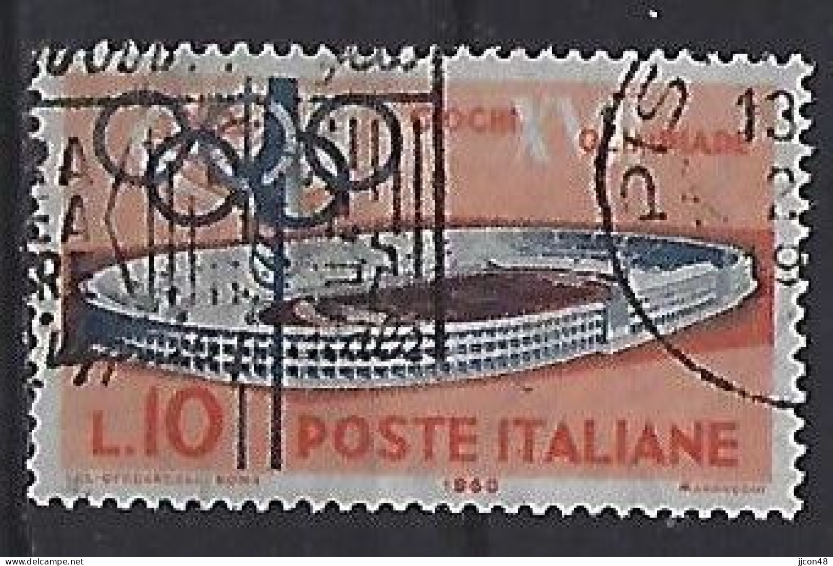 Italy 1960  Olympische Sommerspielen, Rom (o) Mi.1065 - 1946-60: Usati