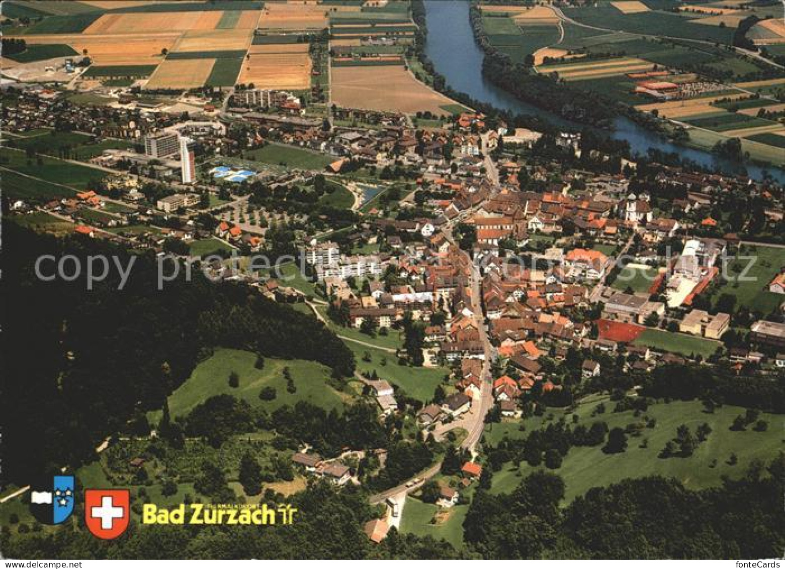 11881322 Bad Zurzach Fliegeraufnahme  Bad Zurzach - Other & Unclassified