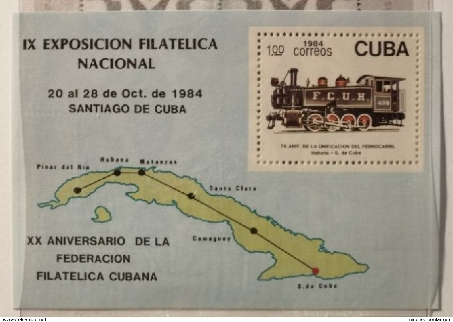 Cuba 1984 / Yvert Bloc Feuillet N°86 / ** - Blocchi & Foglietti