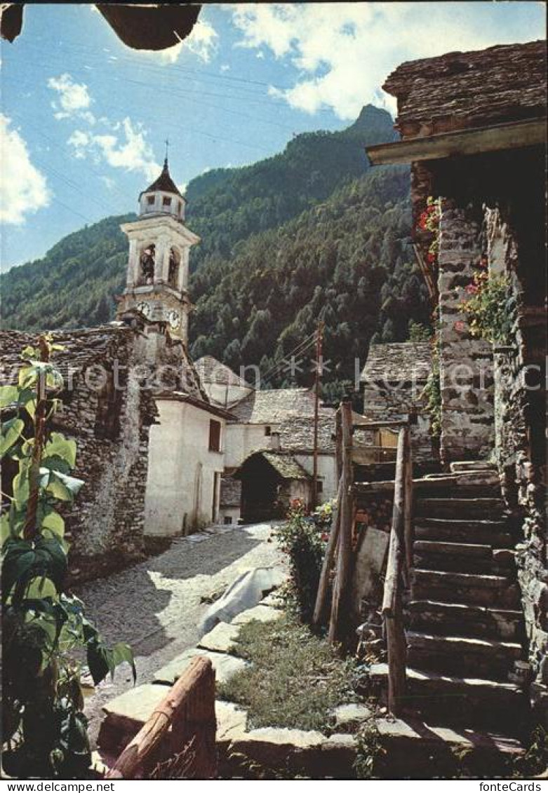 11881212 Sonogno Valle Verzasca Kirche Sonogno - Other & Unclassified