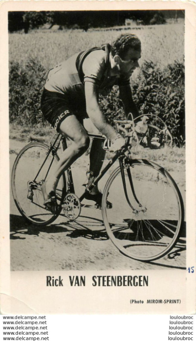 RICK VAN STEEBERGEN  MIROIR SPRINT - Cycling