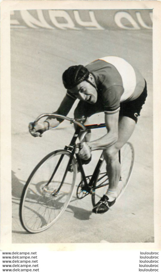 JACQUES BELLENGER PHOTO ORIGINALE MIROIR SPRINT - Cyclisme