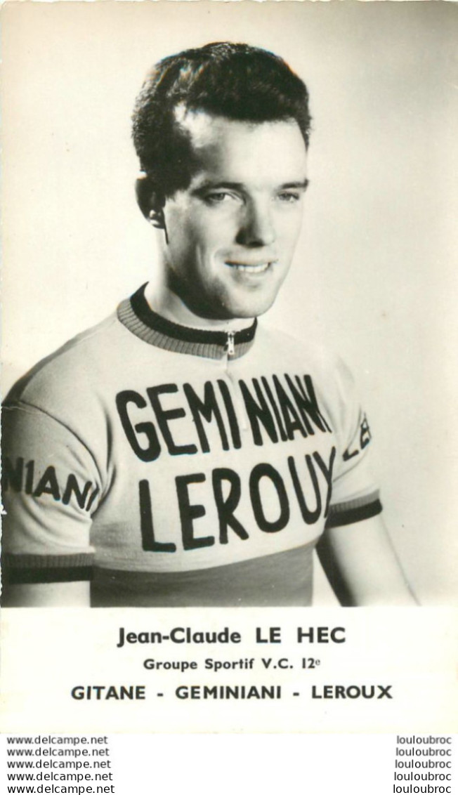 JEAN CLAUDE LE HEC GEMINIANI LEROUX - Ciclismo