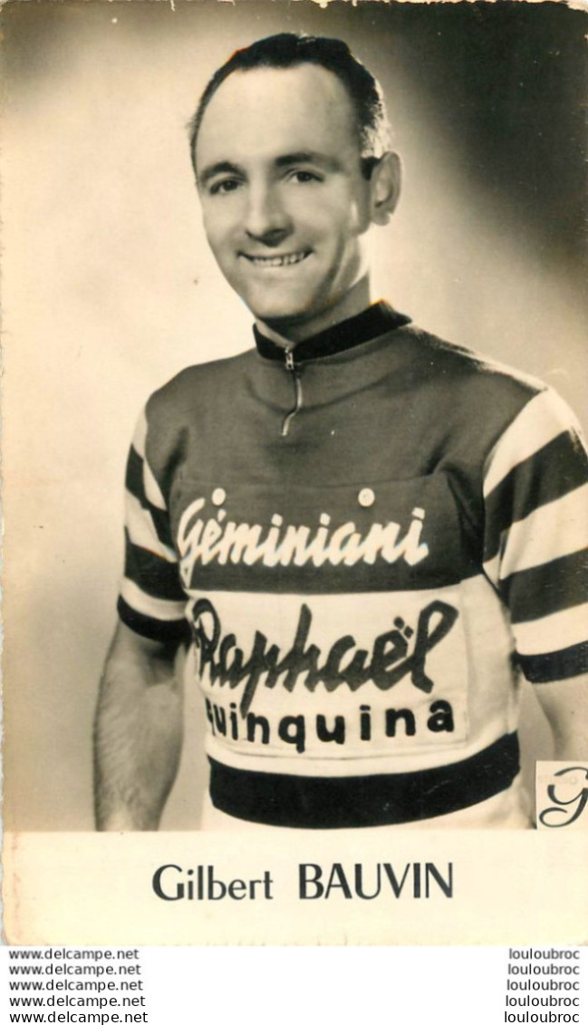 GILBERT BAUVIN - Cyclisme