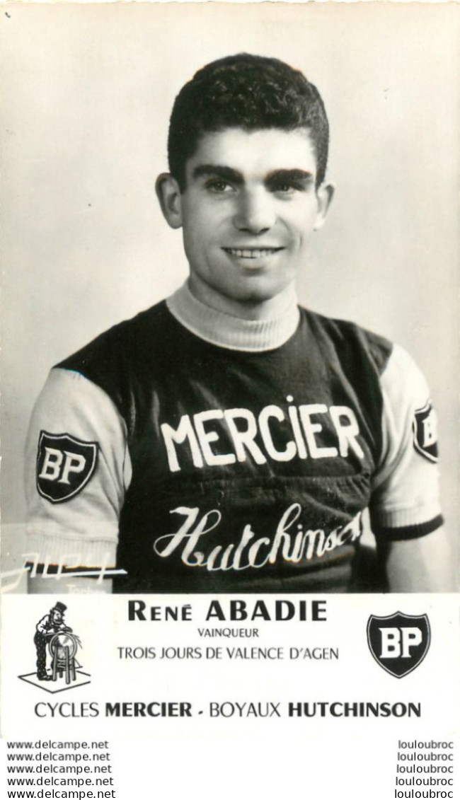 RENE ABADIE CYCLES MERCIER - Cycling