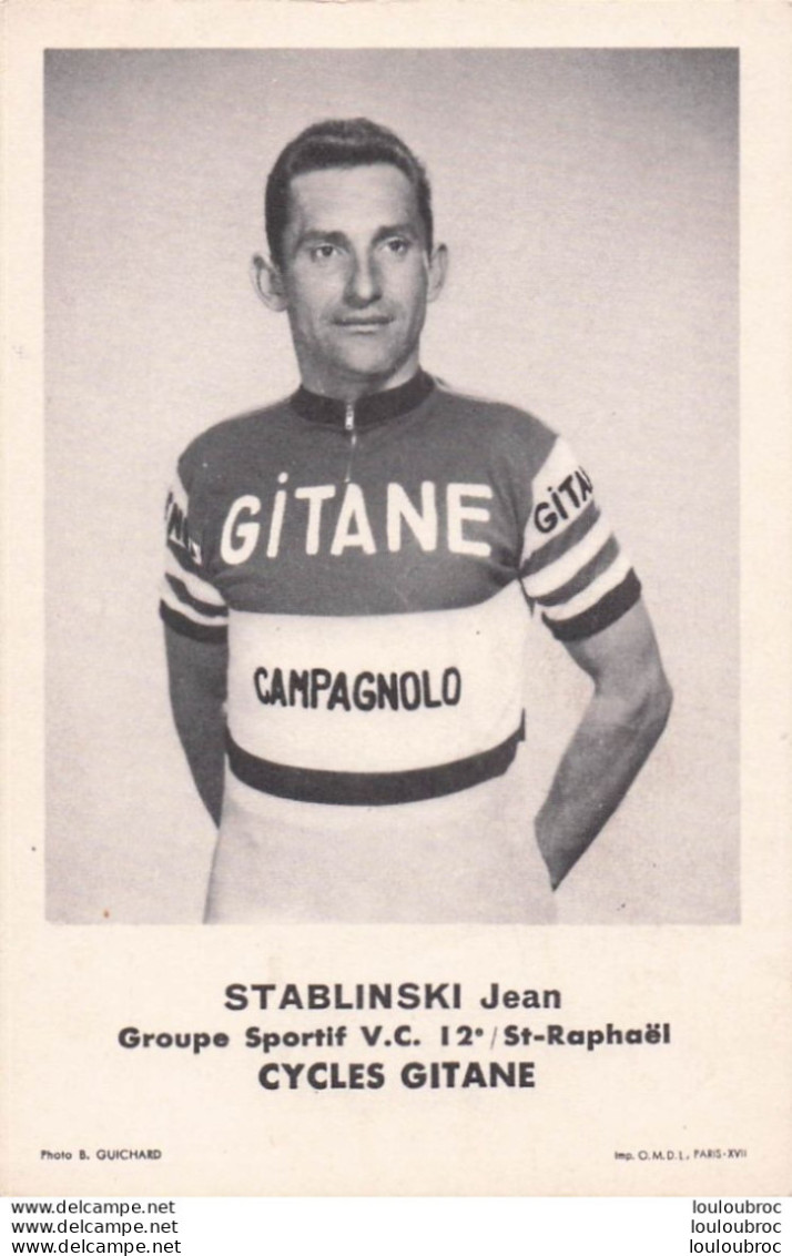 JEAN STABLINSKI CYCLE GITANE - Cycling