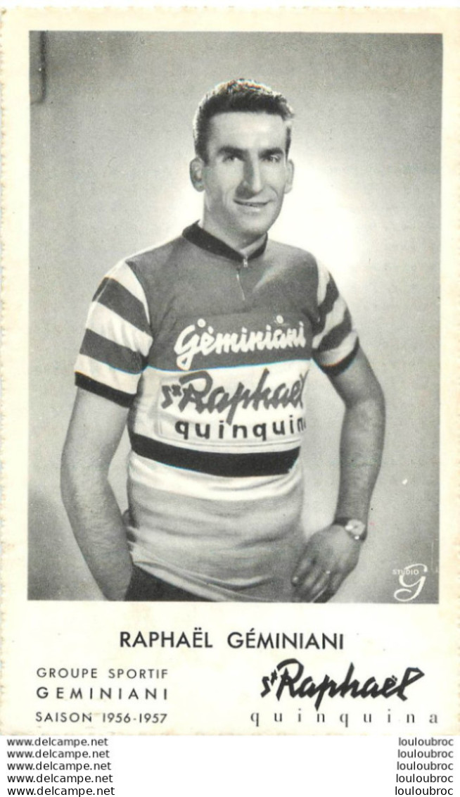 RAPHAEL GEMINIANI  ST RAPHAEL - Ciclismo