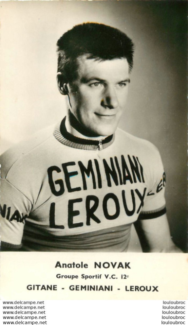 ANATOLE NOVAK GROUPE SPORTIF V.C. 12e - Ciclismo