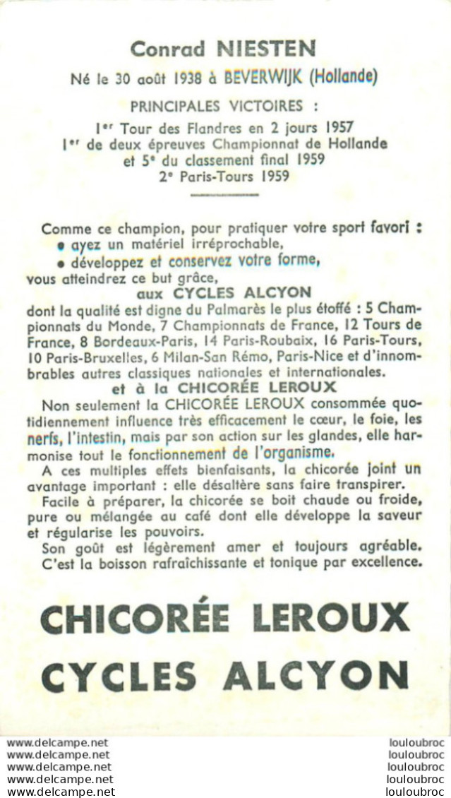 CONRAD NIESTEN GROUPE SPORTIF C.V. 19e - Ciclismo