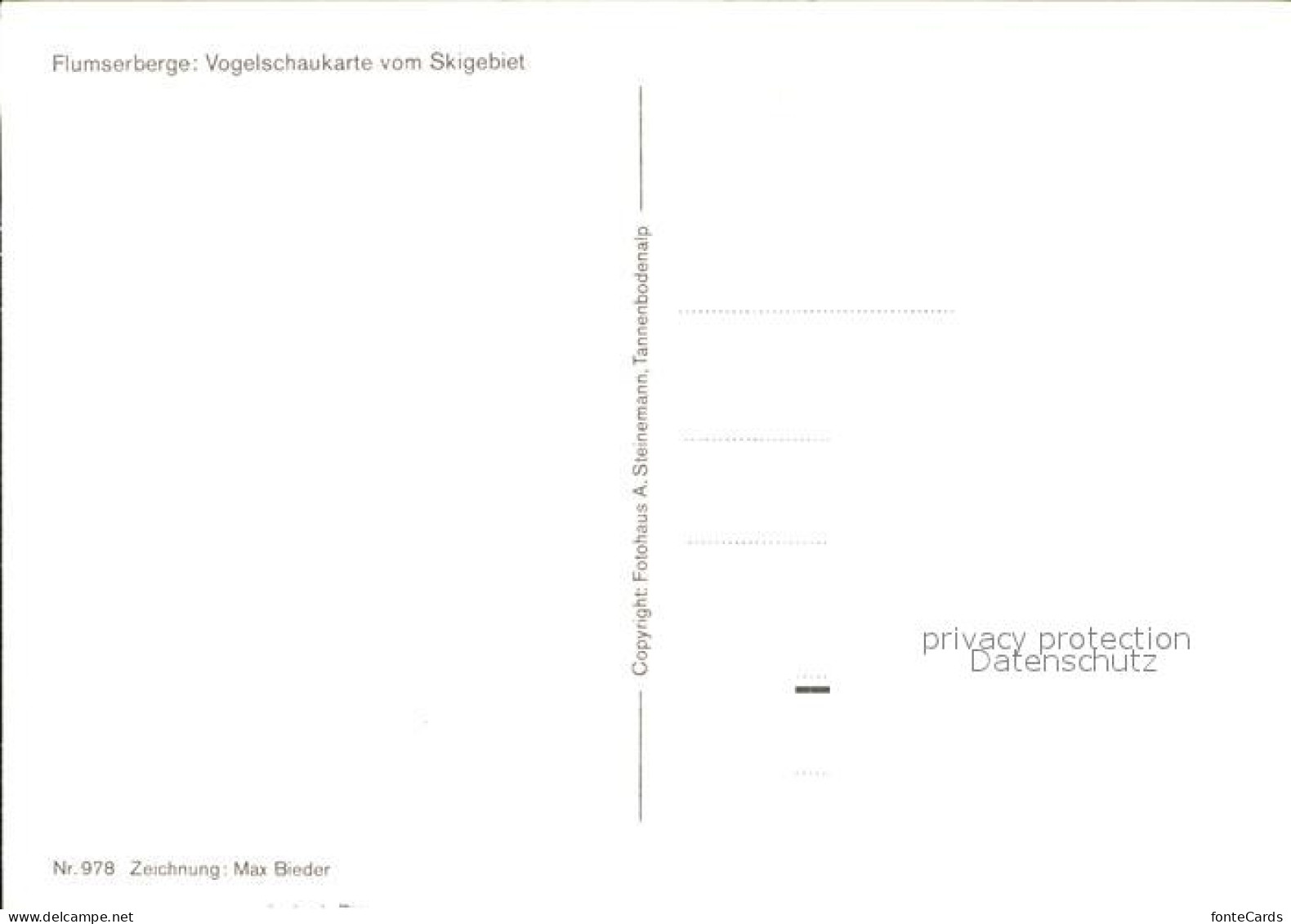 11881183 Flumserberge Panoramakarte Spitzmeilen Prodalp Stelli Flumserberg Bergh - Otros & Sin Clasificación