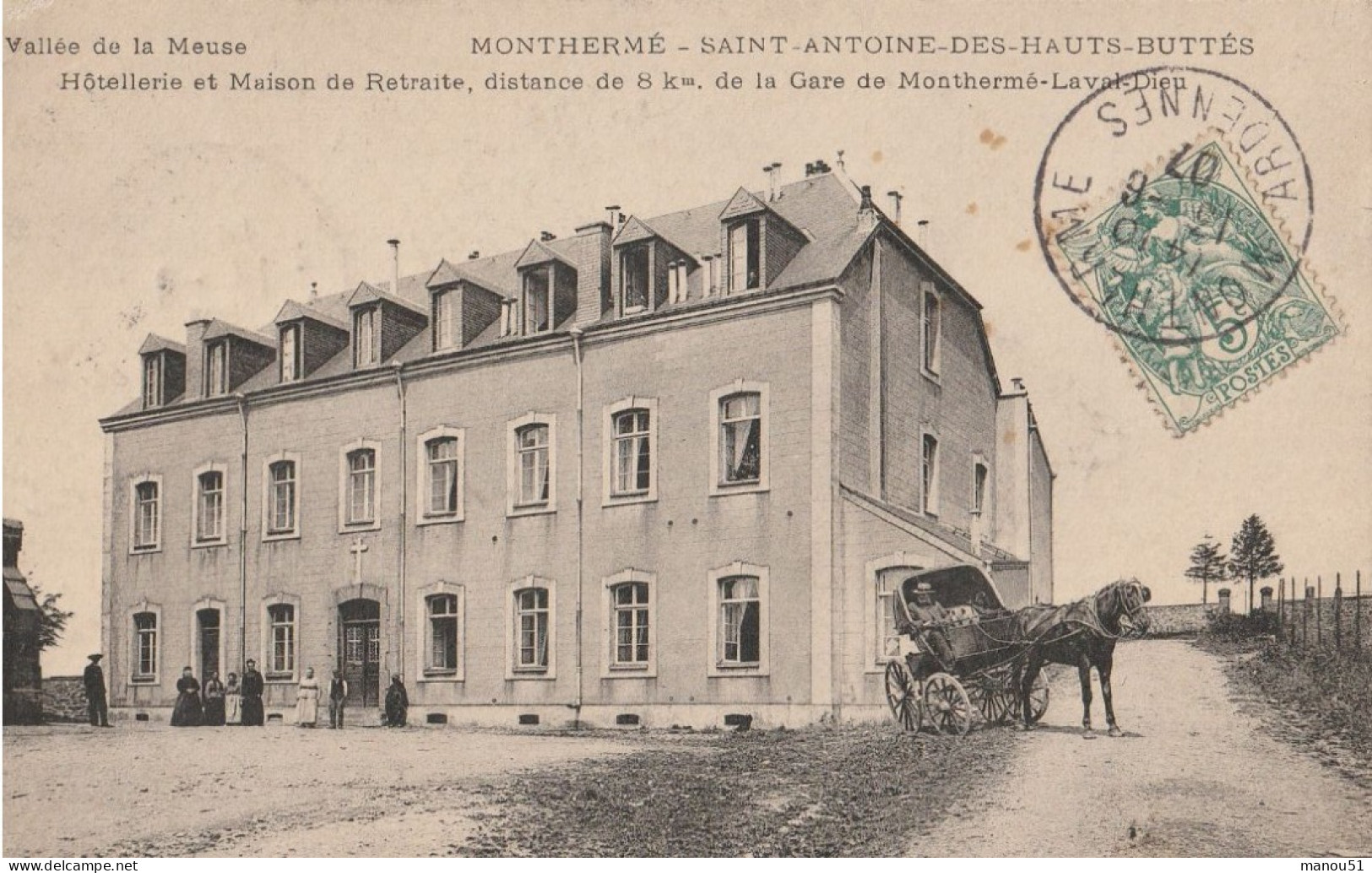 MONTHERME - SAINT ANTOINE Des HAUTS BUTTES  Hôtellerie Et Maison De Retraite - Montherme