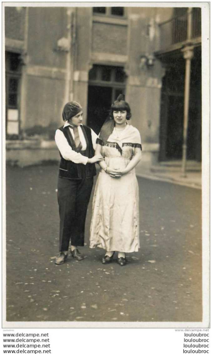 63 CLERMONT FERRAND CARTE PHOTO BREULY THEATRE TROUPE MI-TEMPS - Clermont Ferrand