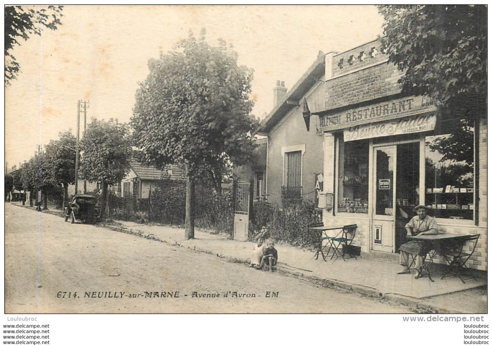 NEUILLY SUR MARNE AVENUE D'AVRON COMMERCE - Neuilly Sur Marne