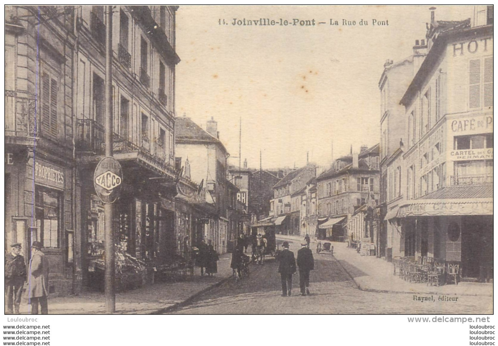 JOINVILLE LE PONT LA RUE DU PONT - Joinville Le Pont
